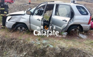Trasladan a Santiago de Chile a uno de los sobrevivientes del vuelco en la 40