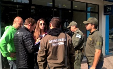 Allanamientos en bancos de El Calafate
