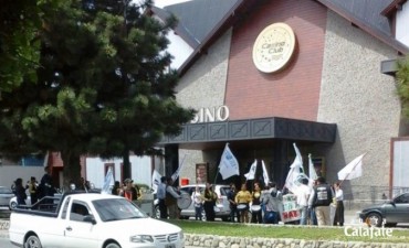 Casino cerrado y protesta de empleados 