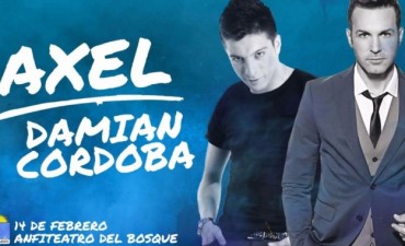 Dami&aacute;n C&oacute;rdoba y Axel abren la Fiesta del Lago 