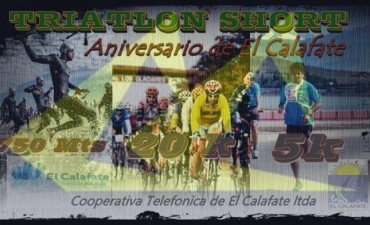 El s&aacute;bado se corre el Triatl&oacute;n Short Aniversario El Calafate