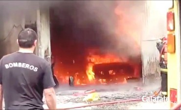 Confirman falla el&eacute;ctrica como causa de incendio