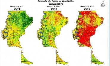 Santa Cruz en rojo por la sequ&iacute;a 