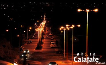 Qued&oacute; iluminada la avenida 17 de octubre.