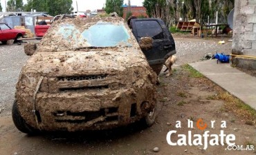 Familia qued&oacute; varada una noche en la RN40