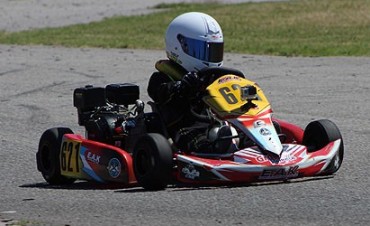 Thiago Levati debut&oacute; en el Campeonato Argentino de Karting