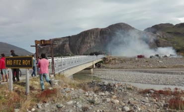 El Chalt&eacute;n: Imprudencia de un turista ocasiona principio de incendio 