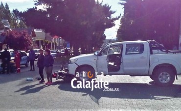 Un hombre con serias lesiones por un choque en el centro.