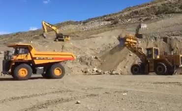 Comienzan a trabajar en el desvío del Río Santa Cruz