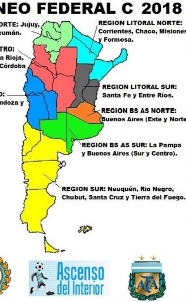 Argentinos del Sur jugar&aacute; en la Zona 2 del Torneo Federal C