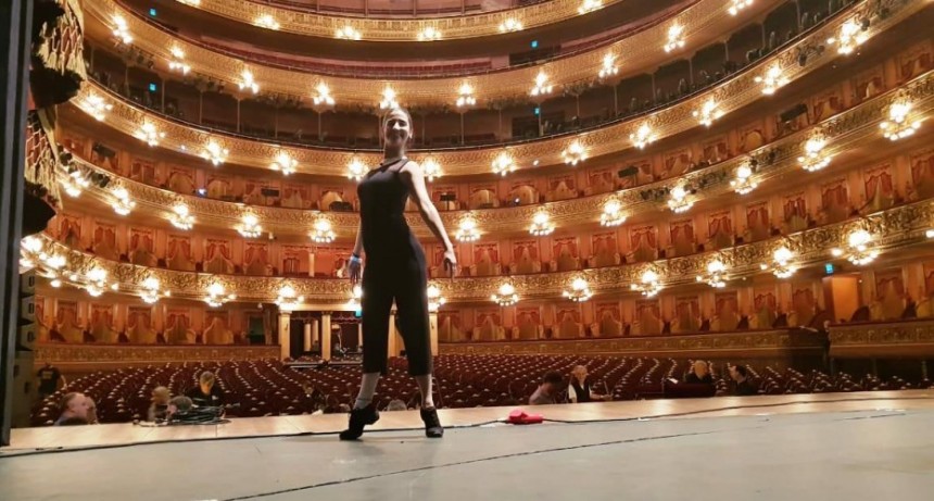 La calafate&ntilde;a que bail&oacute; en el Col&oacute;n ante los l&iacute;deres del mundo