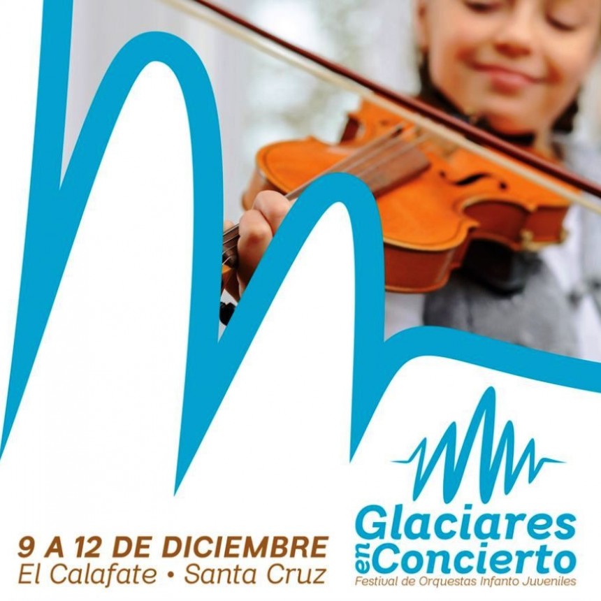 El 1&deg; Festival &ldquo;Glaciares en Concierto&rdquo; congrega a Orquestas de Santa Cruz