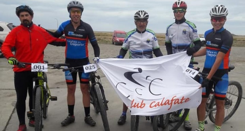 Ciclistas de El Calafate en el MTB Desaf&iacute;o C&oacute;ndor