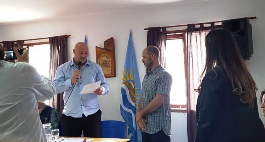 Mirvois jur&oacute; como Intendente de El Chalt&eacute;n