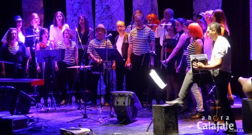Coral Calafate un show vocal e intimista 
