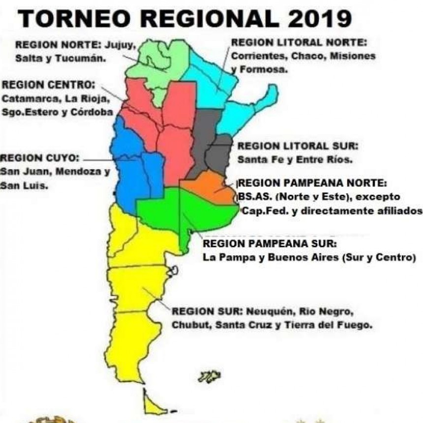 Ocho equipos de Santa Cruz en el Torneo Regional Federal Amateur 2019