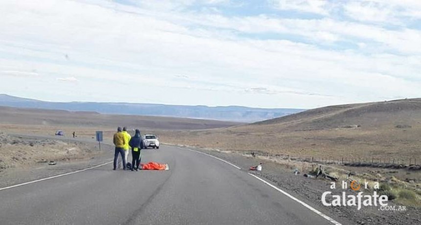 Tragedia en la ruta. Muere una ciclista 