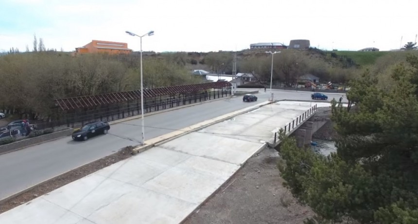 Cortan el puente de la Av. Libertador por tareas