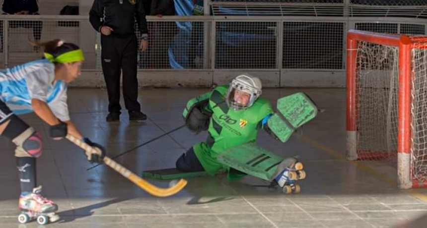 Hockey sobre Patines, ex arquera de selecci&oacute;n en El Calafate