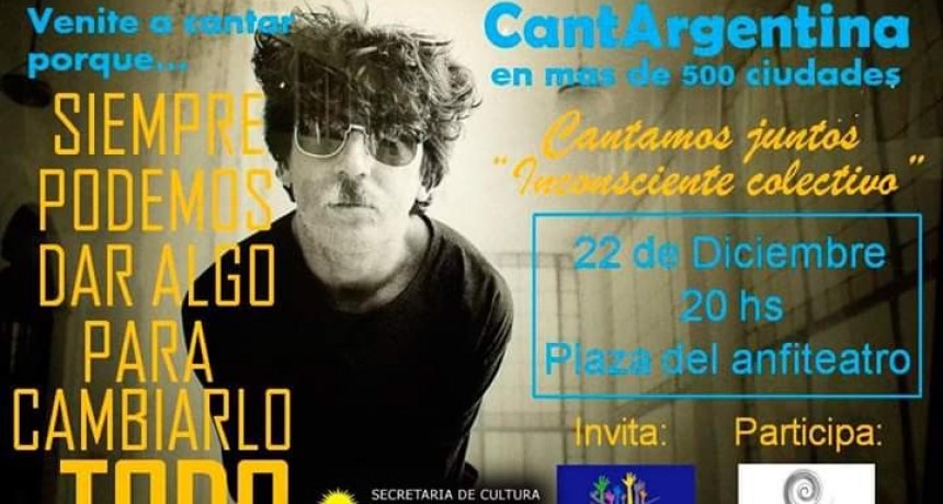 El Calafate adhiere a la jornada nacional &ldquo;Canta Argentina&rdquo;
