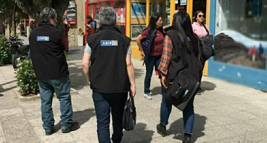 Operativo de la ASIP en El Calafate