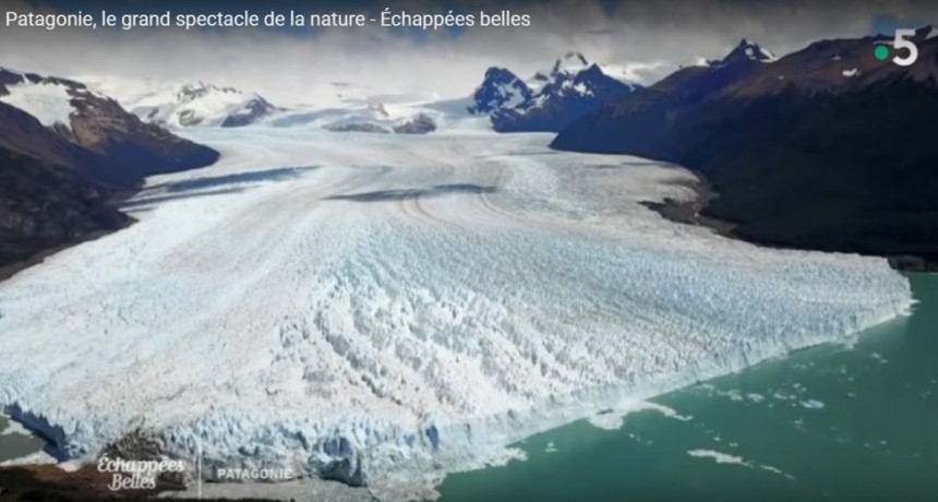 El coraz&oacute;n del Glaciar Perito Moreno en un documental de la TV Francesa